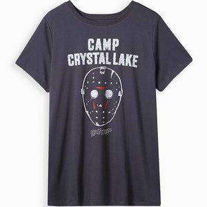 ❤️NWT VINTAGE TORRID FRIDAY THE 13TH JASON VOORHEES TEE MASK HALLOWEEN PLUS SIZE